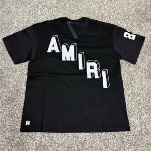 AMIRI Black and White Tee